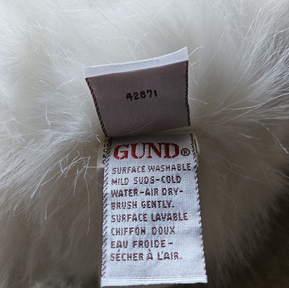 Royale Tissue White Persian Cat Plush Made by Gund - Picture 7 of 9